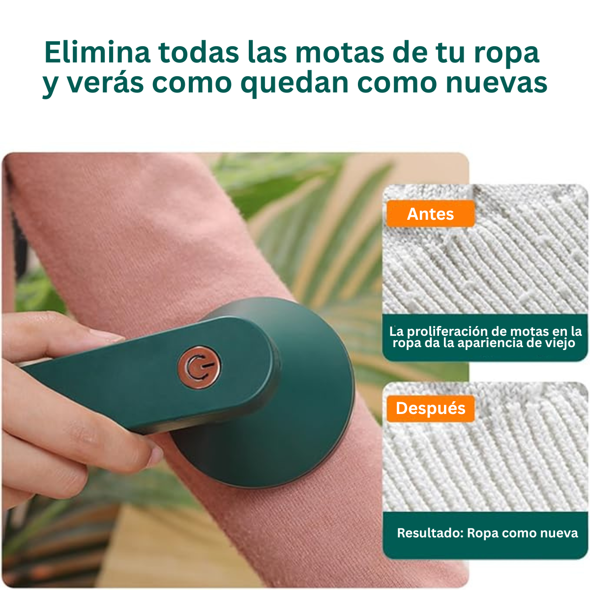Quita Motas Eléctrico Portátil