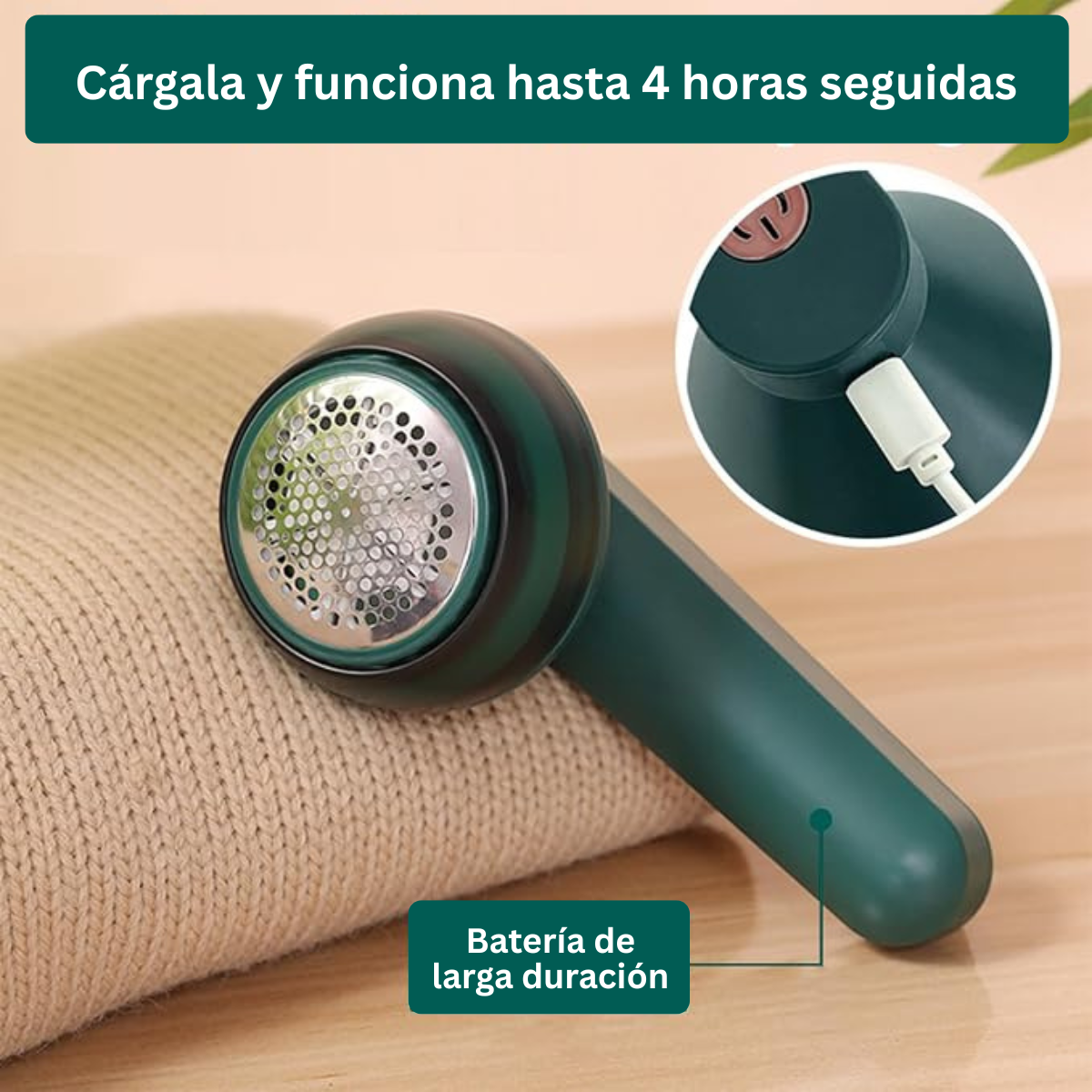 Quita Motas Eléctrico Portátil