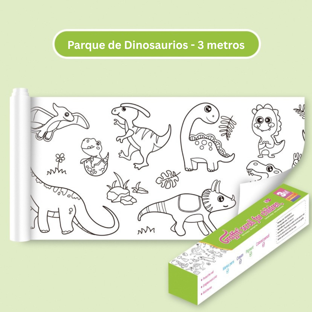 Rollo para Pintar Creativo para Niños