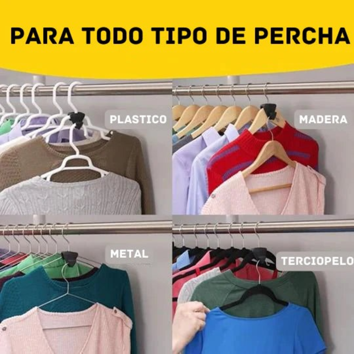 Triángulos Organizadores para Percha