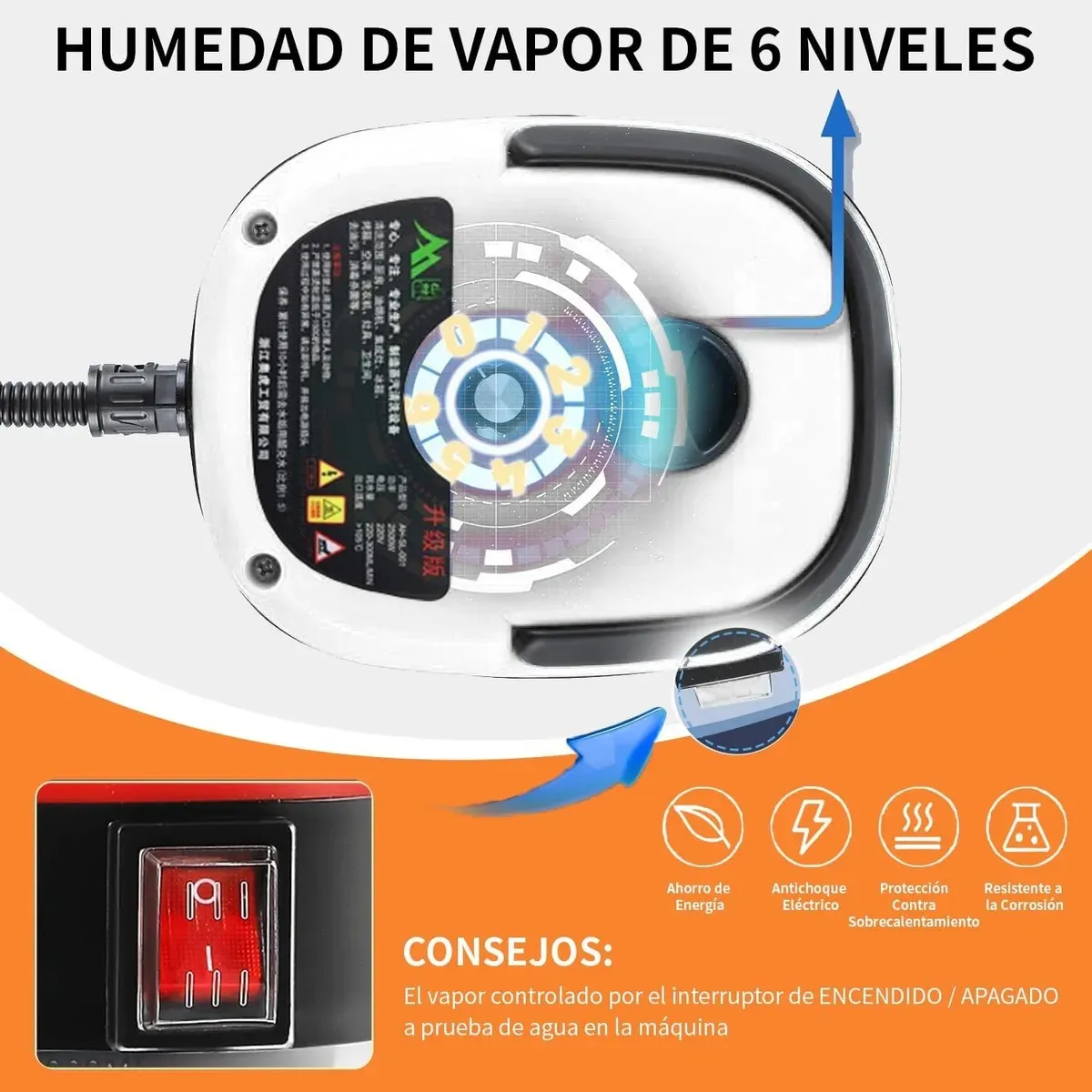 SteamPro - Limpia con vapor a fondo