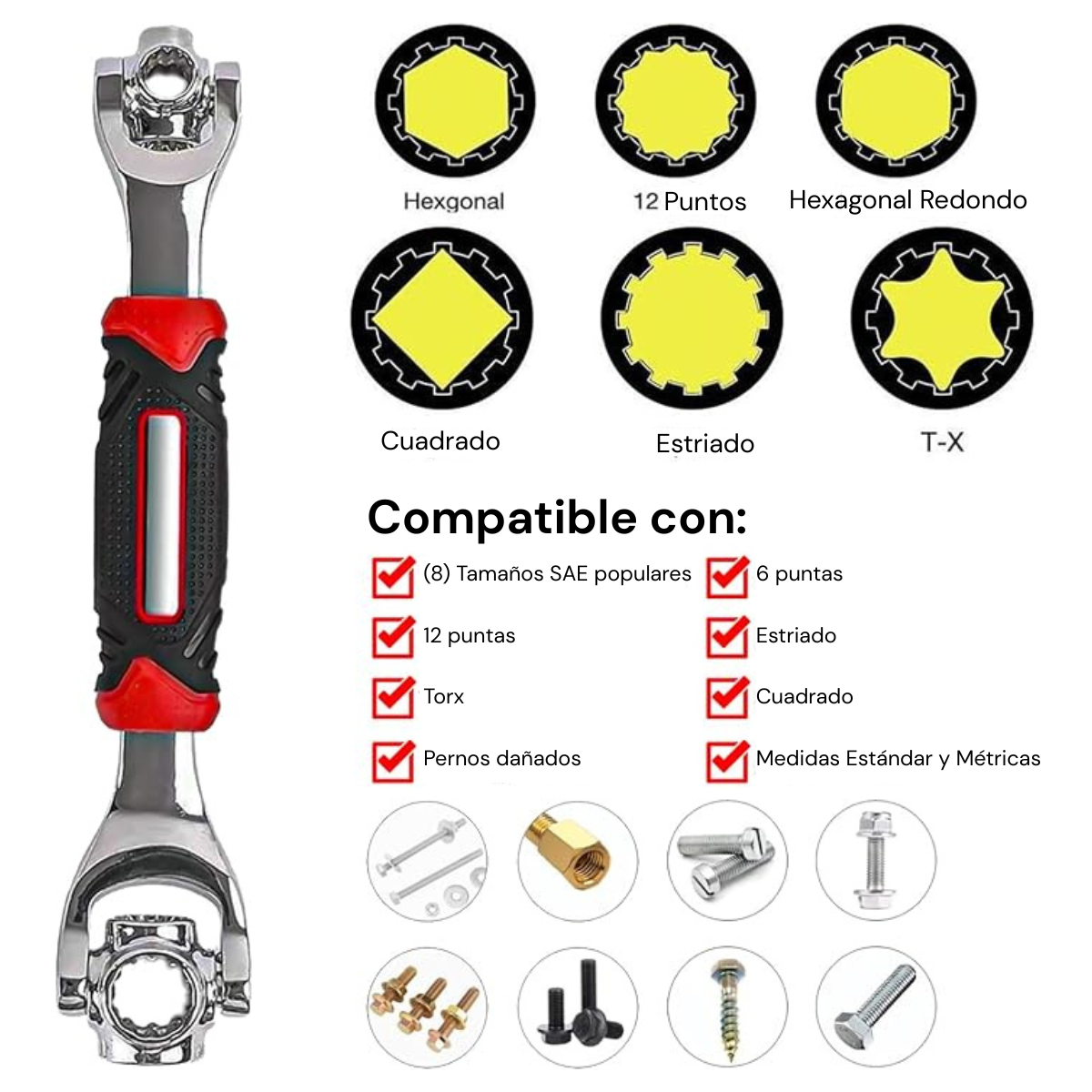 Llave Multiusos 48 en 1