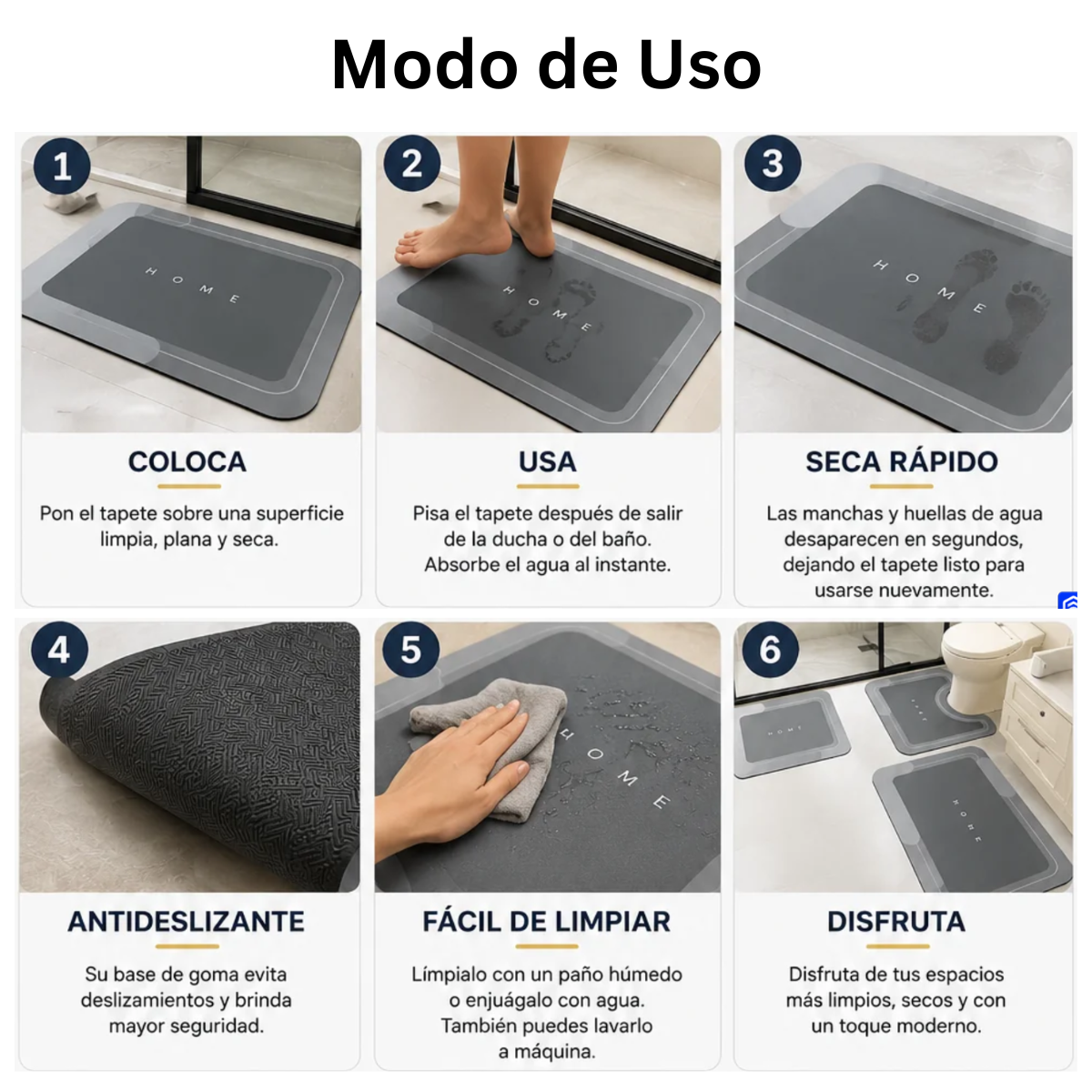 SoftDry Mat - Mantén tu piso seco