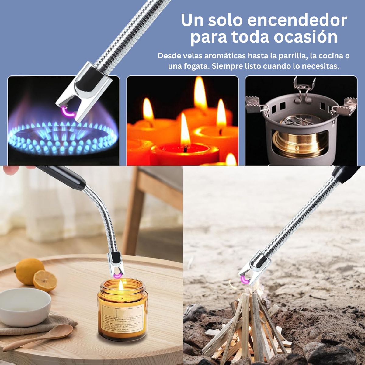 Encendedor Eléctrico Recargable