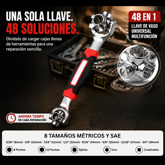 Llave Multiusos 48 en 1
