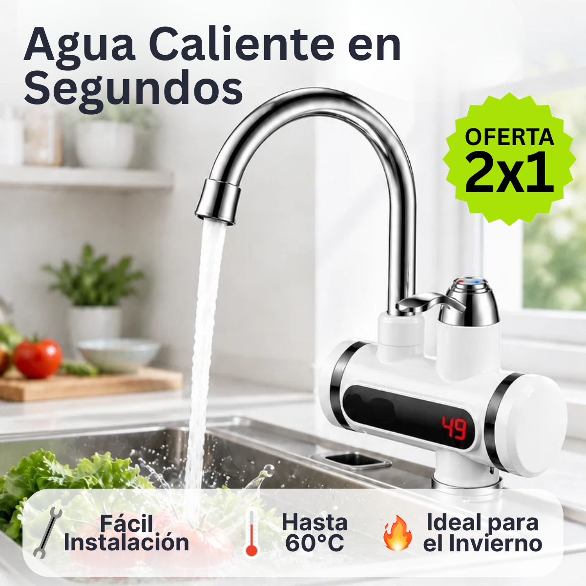 HeatTap - Agua caliente cuando la necesitas